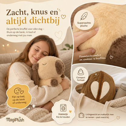 Capibara Ademend Knuffeltje